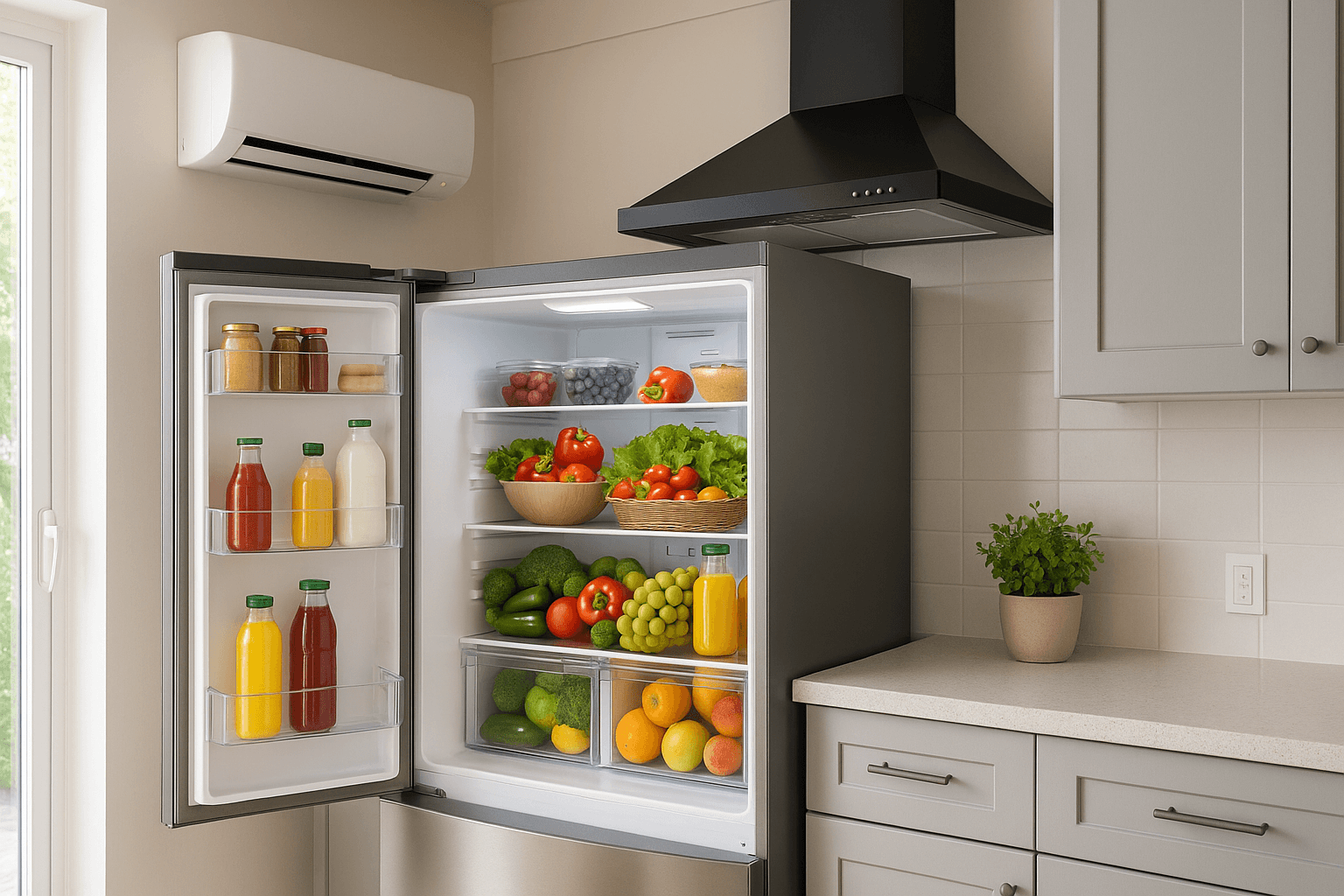 Energy-Saving Tips for Refrigerators and Freezers in Hot Weather