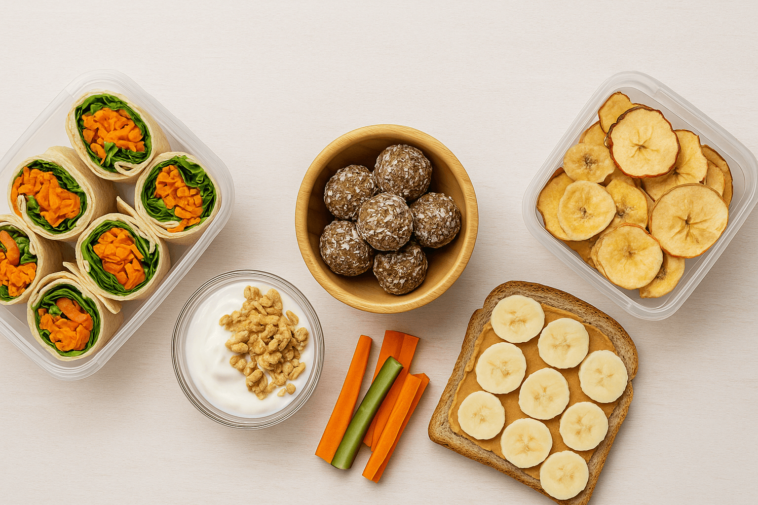 How to Prepare Light and Healthy Snacks for Summer Trips