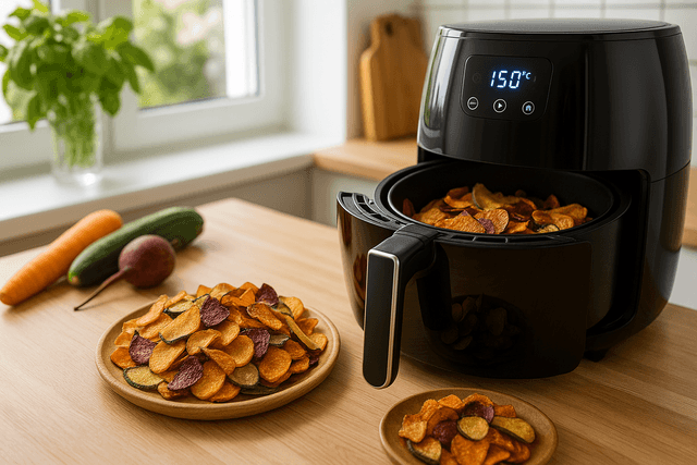 How to Make Homemade Vegetable Chips with an Air Fryer